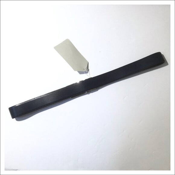 Cole Haan Men’s Navy & British Tan Leather Belt - Size 36.5” - NWT - Picture 4 of 4